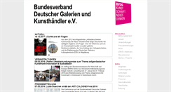 Desktop Screenshot of bvdg.de